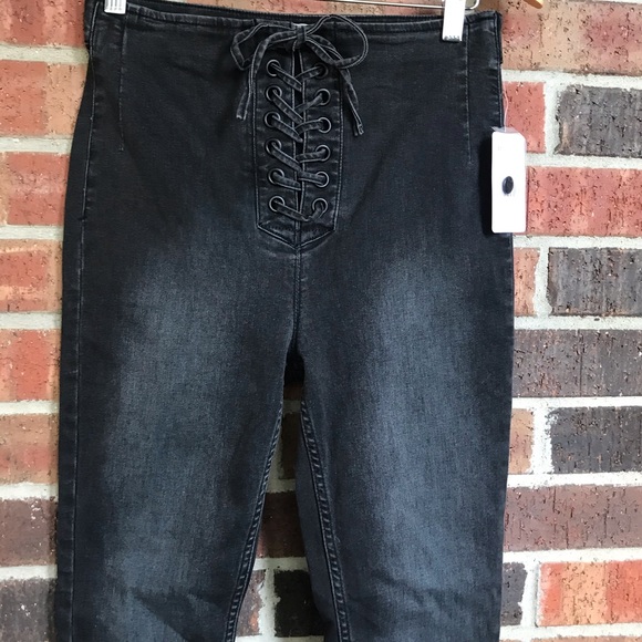 Free People Boho High Waste Jeans - Picture 4 of 6